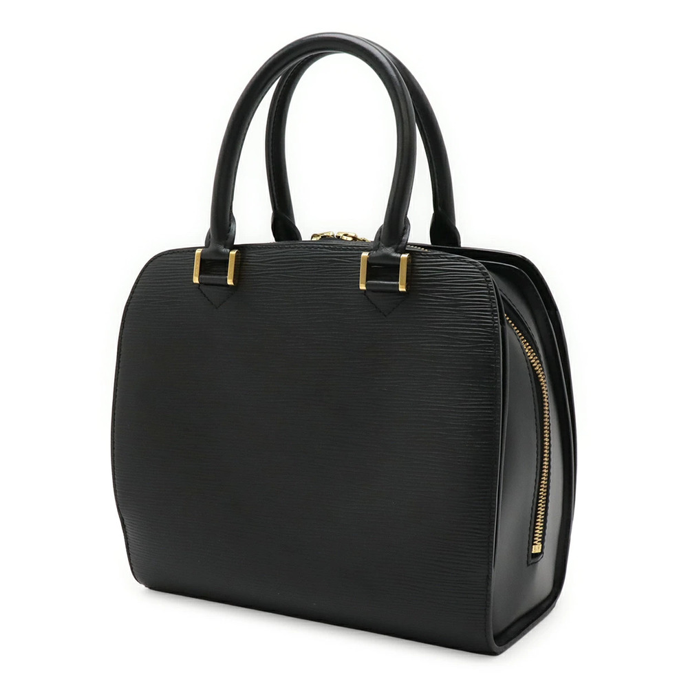 Louis Vuitton Pont Handbag Noir Neuf Black Epi Leather Black